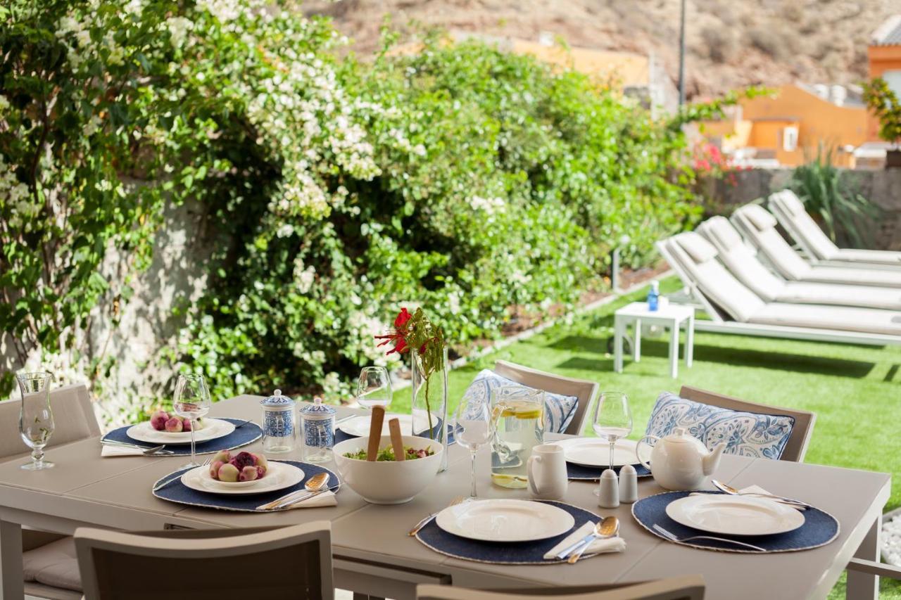 Elle Ocean Villa Gran Canaria Heated Pool Wifi 阿马多雷斯 外观 照片