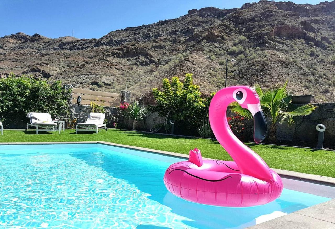 Elle Ocean Villa Gran Canaria Heated Pool Wifi 阿马多雷斯 外观 照片